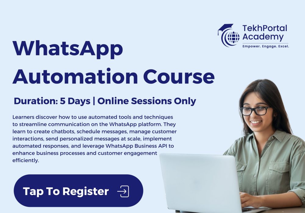 WhatsApp Automation Marketing Course