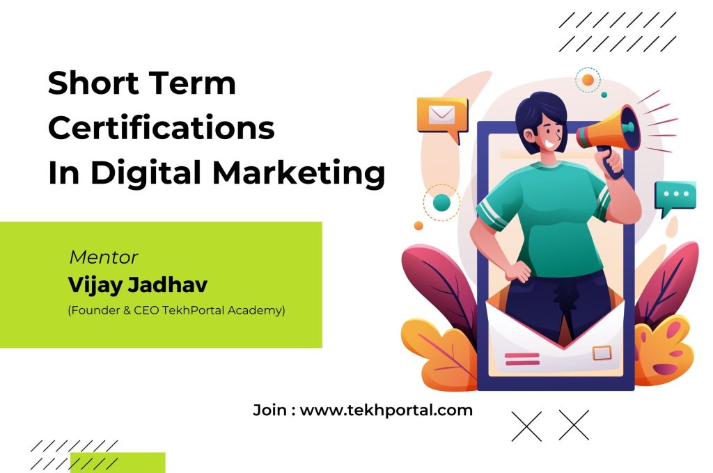 short term courses in digital marketing - tekhportal.com